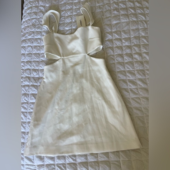 Likely Stella White Sleeveless Mini Dress with Cutouts - Picture 15 of 15